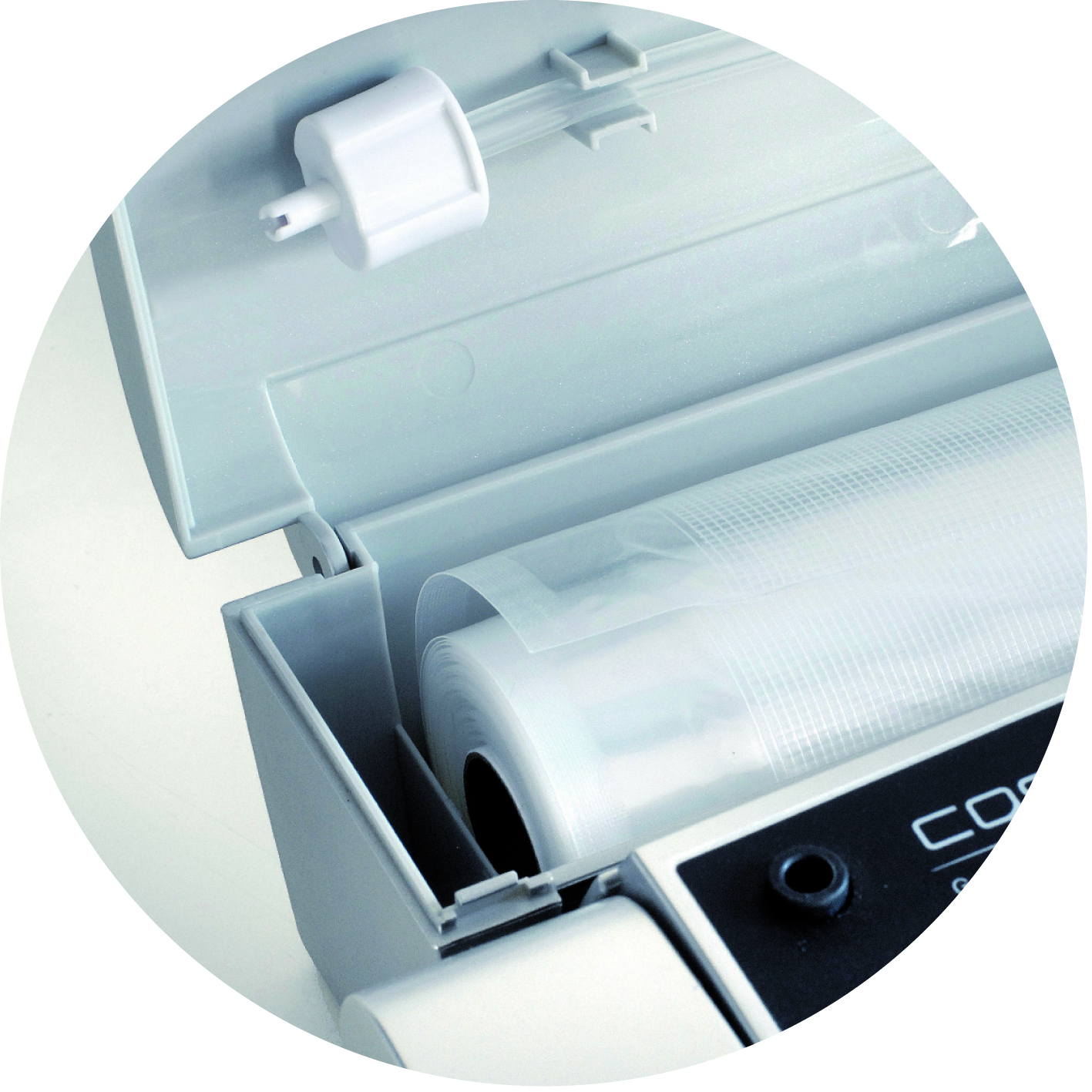 Caso Vakuum VC 300 Pro 12 L/min, 2 svejsetråd, -0,8 bar, stopknap